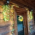 thumbnail image 7 of 100 LED Ivy String Lights,32.8ft Artificial Ivy Garland with Lights Hanging Greenery Leaf Plants for Home Kitchen Garden Office Wall Decor Wedding Party Decor, 7 of 7