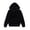 Black, variant on Girls Boys Hoodies Casual Long Sleeve Solid Sweatshirt Oversized Loose Pullover Tops with Pocket Fall Winter Clothes 4-5 Years