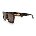 thumbnail image 6 of Womens Nerdy Thick Horn Rim Cat Eye Hipster Plastic Sunglasses Tortoise - Brown, 6 of 8