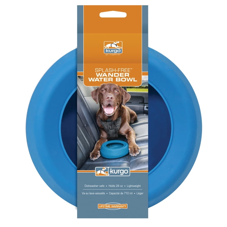 Kurgo Splash Free Wander Water Bowl, 24 oz Travel Bowl photo 6
