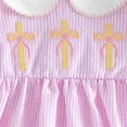 thumbnail image 7 of Gibobby Toddler Girl Dress Toddler Girls Short Sleeve Dress 12 18 24 Months 2T 3T 4T 5T Summer Casual Blue Yellow Printed Jersey Shirt Dresses(3-4 Years,Red), 7 of 7