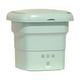 thumbnail image 2 of Lavadora portátil Mini lavadora Limpieza Luz azul Lavado medio automático Calcetines para apartamento T Verde, Verde, 2 of 5