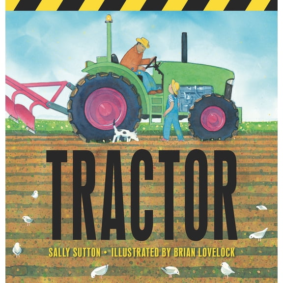 Construction Crew Tractor: (A Rhyming Adventure of Farm Machines, Tractor Attachments, Trucks, and Farming Equipment for Babies, Toddlers,, (Board Book)