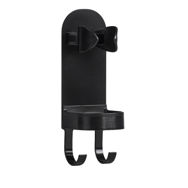 Yuarrent Soporte para cepillo de fácil de limpiar para un baño limpio y ordenado, práctico y organizador del espacio Almacenamiento y organización del hogar negro