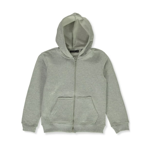 Cookie's Boys' Zipper Hoodie heather gray, 5 6