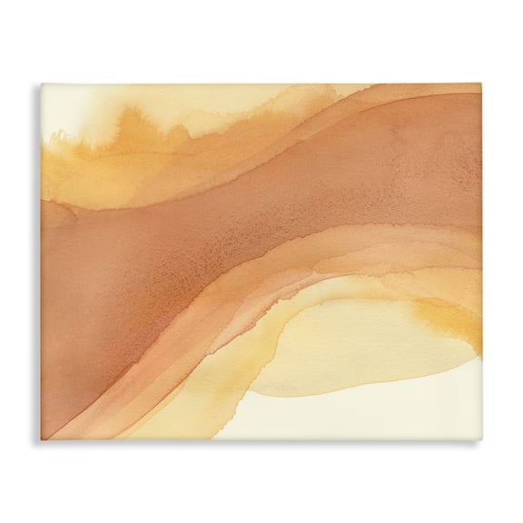 Stupell Industries Contemporary Splashed Orange Movement Canvas Art, 20 x 16, by Grace Popp