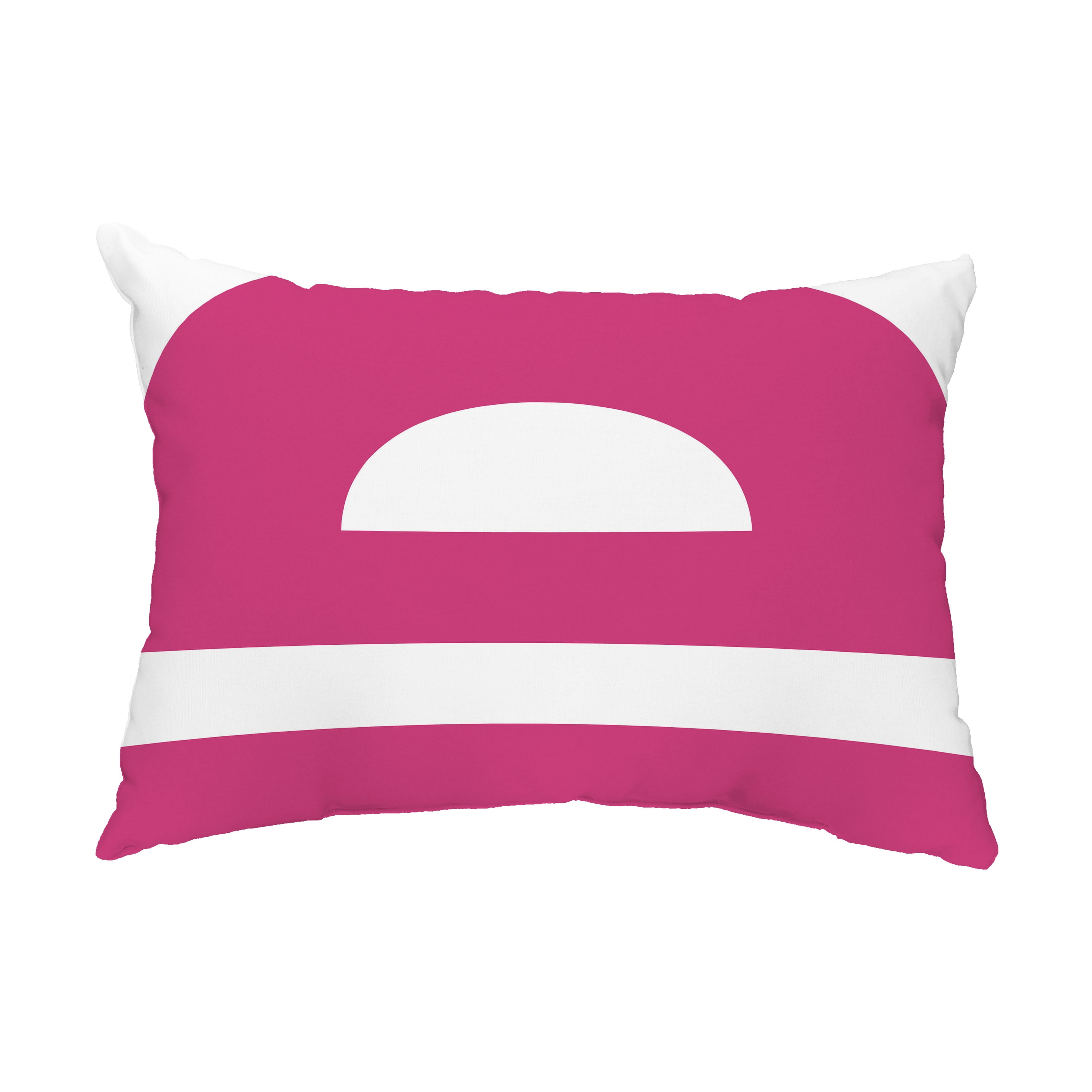 plush pink throw pillows