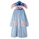 thumbnail image 1 of Women Sleepwear Winter Warm Pajamas Loose Long Sleeve Fleece Nightgowns Kawaii Cartoon Coral Fleece Hooded Thicken Night Dresses, 1 of 3