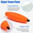 thumbnail image 2 of Peg Floats Fishing Bobbers Foam Fishing Floats Slip Bobbers for Fishing Cigar Corks Fishing Bobber with Pipe Plug Catfish Floats for Freshwater Saltwater Fishing 40pcs, 2 of 7