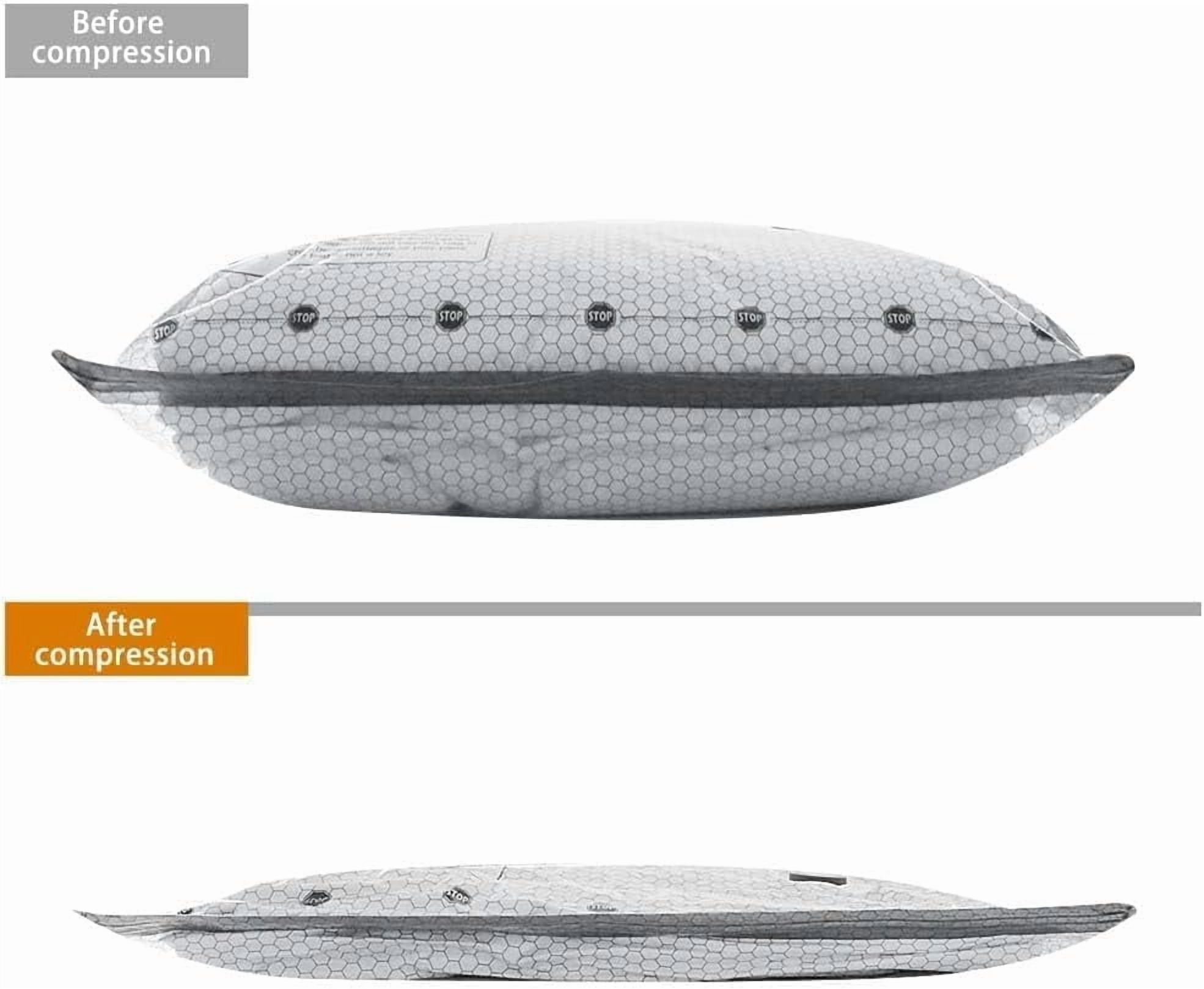 Cordless Travel Vacuum Bag Set, Vacuum Bags for Travel with Rechargeable Air Pump, for Luggage and Suitcase Compression, Space Saver, Clothes Storage