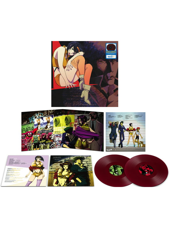 Seatbelts - Cowboy Bebop (Original Series Soundtrack) Walmart Exclusive - Anime Soundtrack - Burgundy Vinyl - 2LP