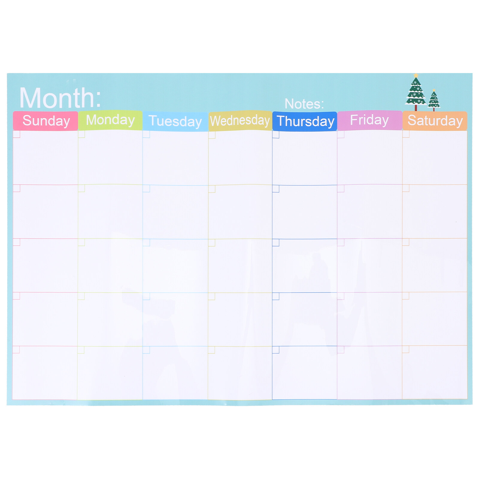 Massage Sticker Fridge Dry Erase Sticker Refrigerator Whiteboard Calendar