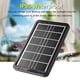 thumbnail image 3 of Panel solar USB de 5 V y 6 W, cargador de batería de panel solar de eficiencia portátil con cable para teléfono móvil, banco de energía, cámara, ventilador, 3 of 7