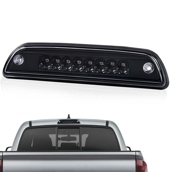 PIT66 Red LED 3Rd Brake Light Tail Rear Lamp Clear Lens Fit For 95-17 TOYOTA TACOMA