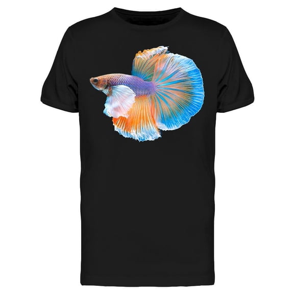 Beautiful Betta Fish T-Shirt Men -Image by Shutterstock, Male x-Large