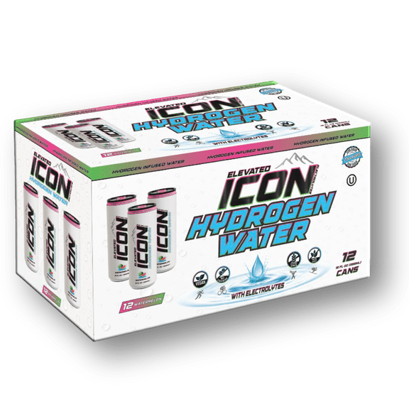 Elevated ICON Hydrogen Water Watermelon Flavor 12pk