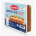 Sugardale Chicken and Pork Jumbo Hot Dogs, 3 lb, 24 Count