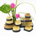 thumbnail image 4 of Flower Frog Floral Craft Arreglo de herramienta fija Florero Base de soporte de 5 5.2cm Rectangle Brass Sunnimix Rana Flor Redonda, 4 of 8