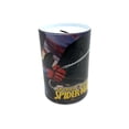 thumbnail image 2 of Marvel Spiderman Metal Cylinder Tin Coin Bank, 2 of 2