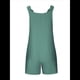 thumbnail image 4 of Cortos de Verano A para Mujer, Casuales Sin Mangas con Bolsillos Gris Azulado M, 4 of 9