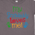 thumbnail image 4 of Inktastic My Grandaddy Loves Me Boys or Girls Toddler T-Shirt, 4 of 5