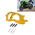 thumbnail image 4 of Motorcycle Sprocket Cover, CNC Aluminium Alloy Rugged Rain Proof Chain Guard Protector Front High Strength  For Motorbike Refitting Black,Red,Gold,Green,, 4 of 8