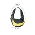 thumbnail image 3 of 100Fens Small Pet Dog Sling Carrier,Breathable Mesh Travelling Pet Hands-Free Sling Bag Adjustabled Padded Strap Front Pouch Single Shoulder Bag For Dogs Cats, 3 of 6