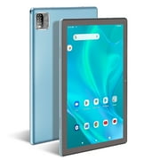 Baken Android 14 Tablet 10.1 inch with Case, 12GB, 64GB, IPS Touch Screen, Quad-Core,1280x800 | Wi-Fi6 | 6000mAh | Google Certified(Blue)