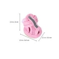 thumbnail image 4 of UEETEK 4pcs Pet Sandals Breathable Mesh Dog Shoes for Beach Activities, 4 of 4