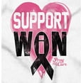 thumbnail image 2 of Support I Won Breast Cancer Awareness Womens Plus Size Graphic Tank Top Brisco Brands 3X, 2 of 5