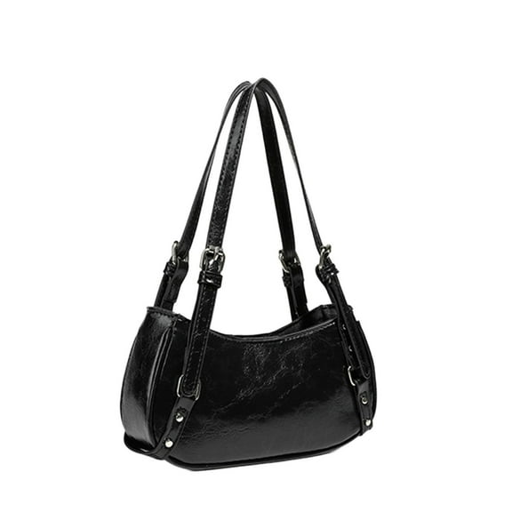 YIEMEEN Women Shoulder Bag Adjustable Strap Armpit Bag Trendy Handbag All-matching Underarm Purse Ladies Commuting Bag