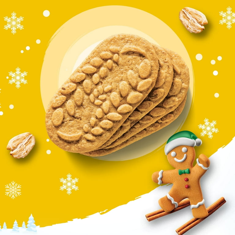 belVita Breakfast Bars Biscuits, Gingerbread, Limited Edition, 5 Packs (4 Biscuits Per Pack)
