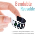 thumbnail image 3 of 11 Patches Forehead Head Strip Thermometer Fever Body Baby Child Kid Adult Check Test Temperature Monitoring Safe Non-Toxic 95-104 ℉, 3 of 6