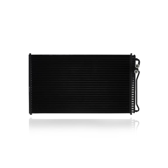A/C Condenser - Pacific Best Inc For/Fit 4676 96-98 Ford Mustang With Quick Connections