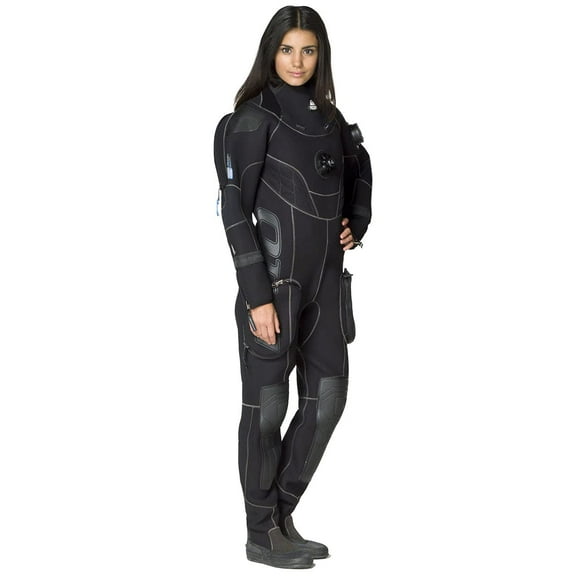 Waterproof Womens D10 Pro ISS Neoprene Drysuit (Medium)