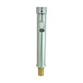 thumbnail image 3 of Brass Single Hole Bathroom Sink Faucet 12" H Satin Nickel Tap with Supply Lines| Renovators Supply, 3 of 11