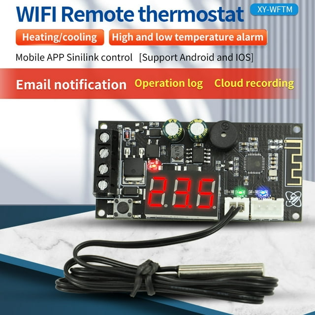 Thermostat,Android And Ios And Ios Support Temperature App Support Remote Wifi App Support Android Support 15 Cloud Temperature Temperature Dsfen Havou Xinzy