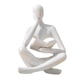 thumbnail image 2 of Thinker estatua decoración adornos artesanías figuras estilo nórdico coleccionables resina escultura arte figurita para regalo estante estudio hogar 85 cm x 6 cm x 115 cm Macarena Figura Lector abstracto, 2 of 8