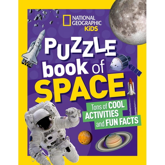 Pre-Owned National Geographic Kids Puzzle Book: Space (Paperback) 1426335512 9781426335518