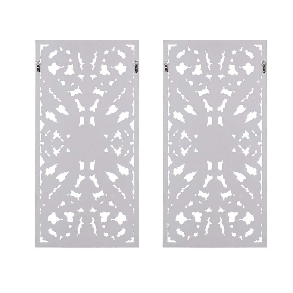 MAYEERTY 2-Piece Carved Wood Wall Decor Set