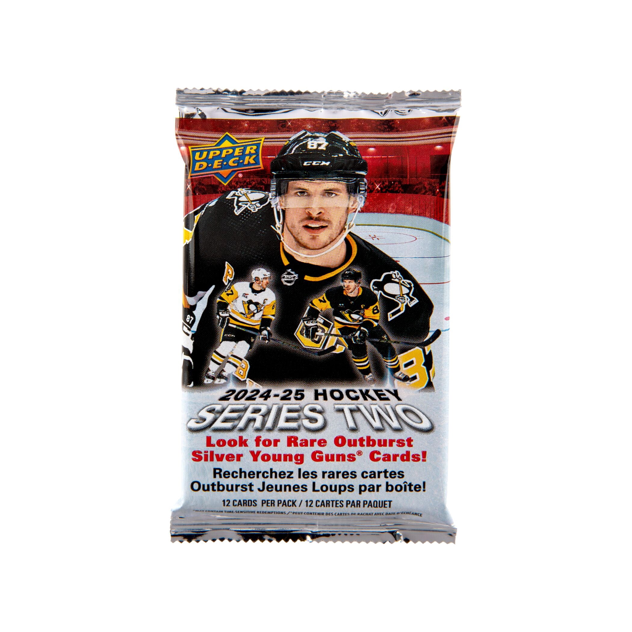 (未使用･未開封品)Power Tech Ice Hockey Series 2 [DVD] 2025/26 Upper Deck Series 2 Hockey Hobby Pack