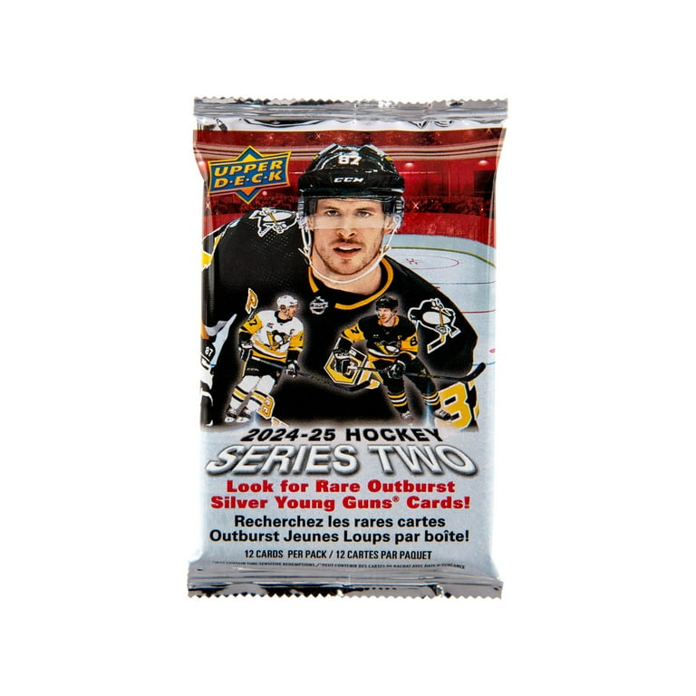 24-25 UPPER DECK SERIES 2 HOCKEY MEGA BOX - Walmart.com