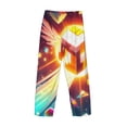 thumbnail image 3 of Lsque Geometry Dash Print Men's Pajama Pants, Lounge Pant - Comfortable Home Wear,Elastic Waistband, Stylish Design-XX-Large, 3 of 9