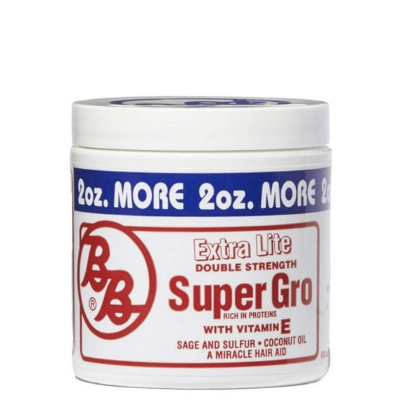 Bronner Brothers Extra Lite Double Strength Super Gro with Vitamin E.