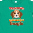 thumbnail image 4 of Inktastic Beagle Dog Protected by Boys or Girls Baby T-Shirt, 4 of 5