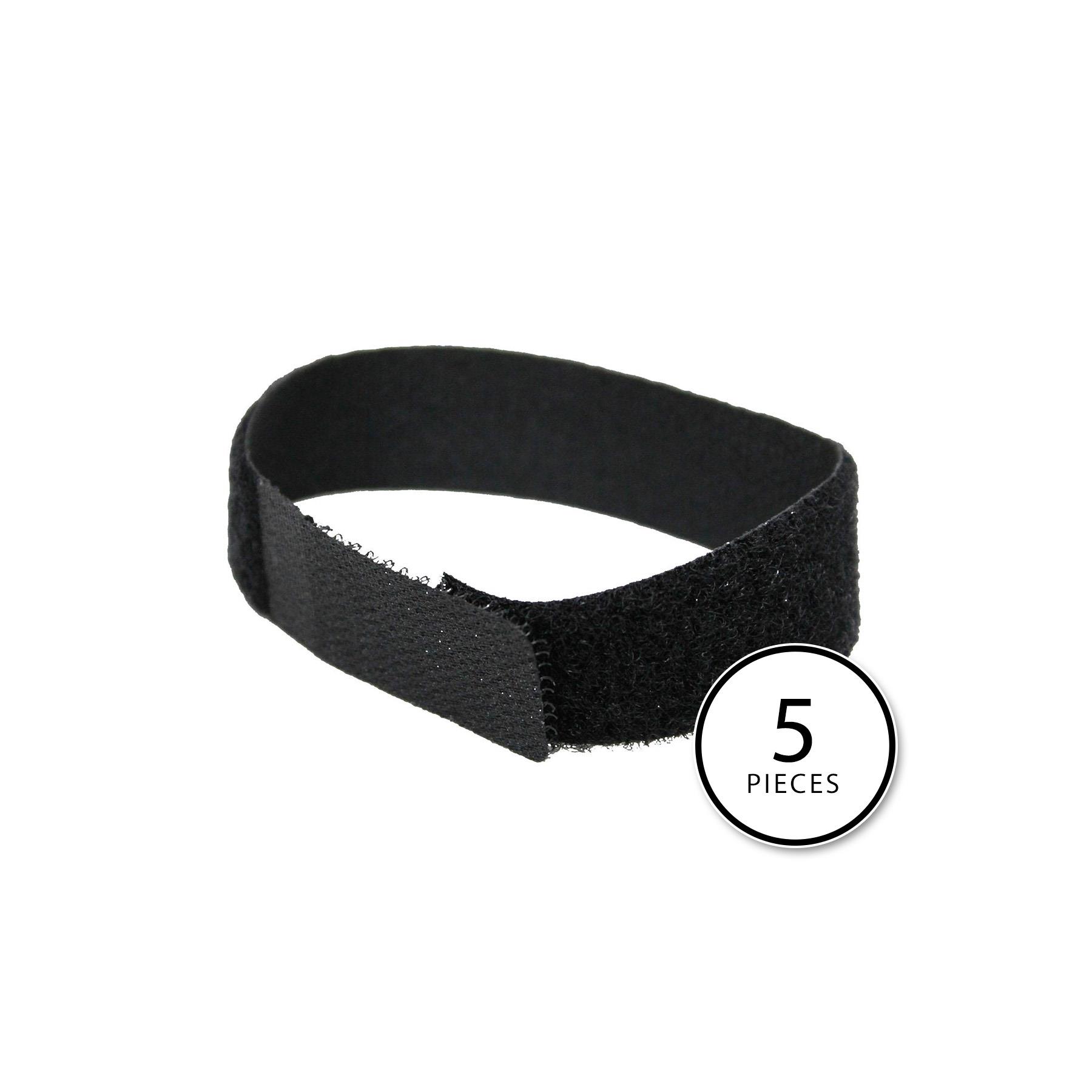 Alesis Hook & Loop Cable Tie Down Straps, 5pack