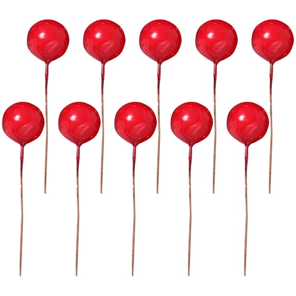 Oraceous 300pcs Christmas Ornament Artificial Cherries Lifelike Berries DIY Home Decor