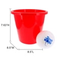 thumbnail image 3 of Banzai Toss Like A Boss Outdoor Giant Pong Lawn Game with Drawstring Bag, 3 of 9