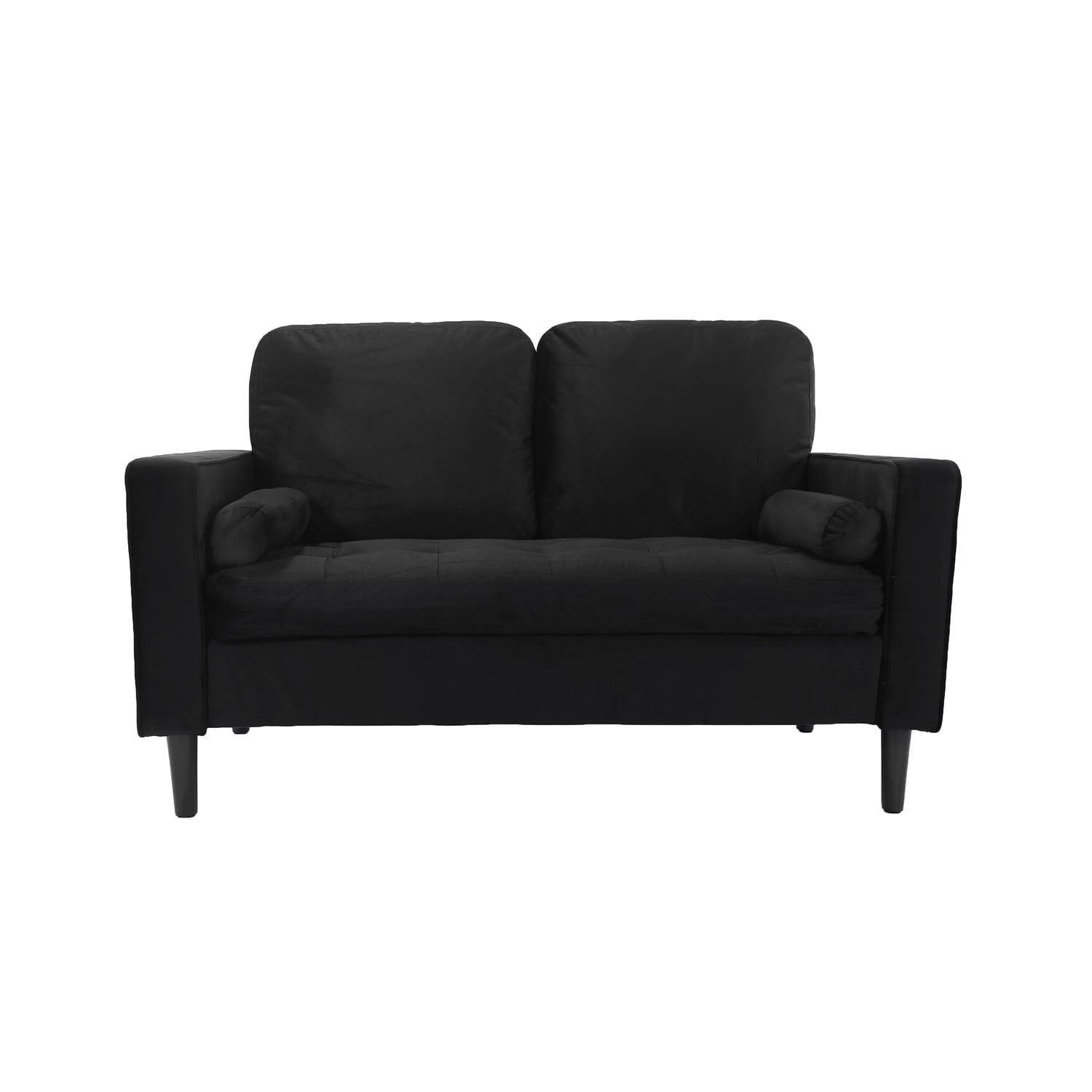 Kadyn fabric Sofa, Modern fabric Sofa, Upholstered Sofa Couch for Bedroom, Black Kadyn fabric Sofa, Modern fabric Sofa, Upholstered Sofa Couch for Bedroom, Black