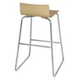 thumbnail image 4 of Ares Café High Stool- Natural/Chrome, 4 of 4